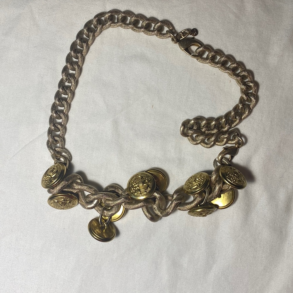 Cabi Coco button necklace NIB